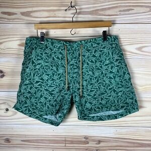 Thorsun Men's Luxury Swim‎ Trunks 36 Geometric Beach Board Shorts